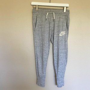 Nike Grey Cropped Joggers